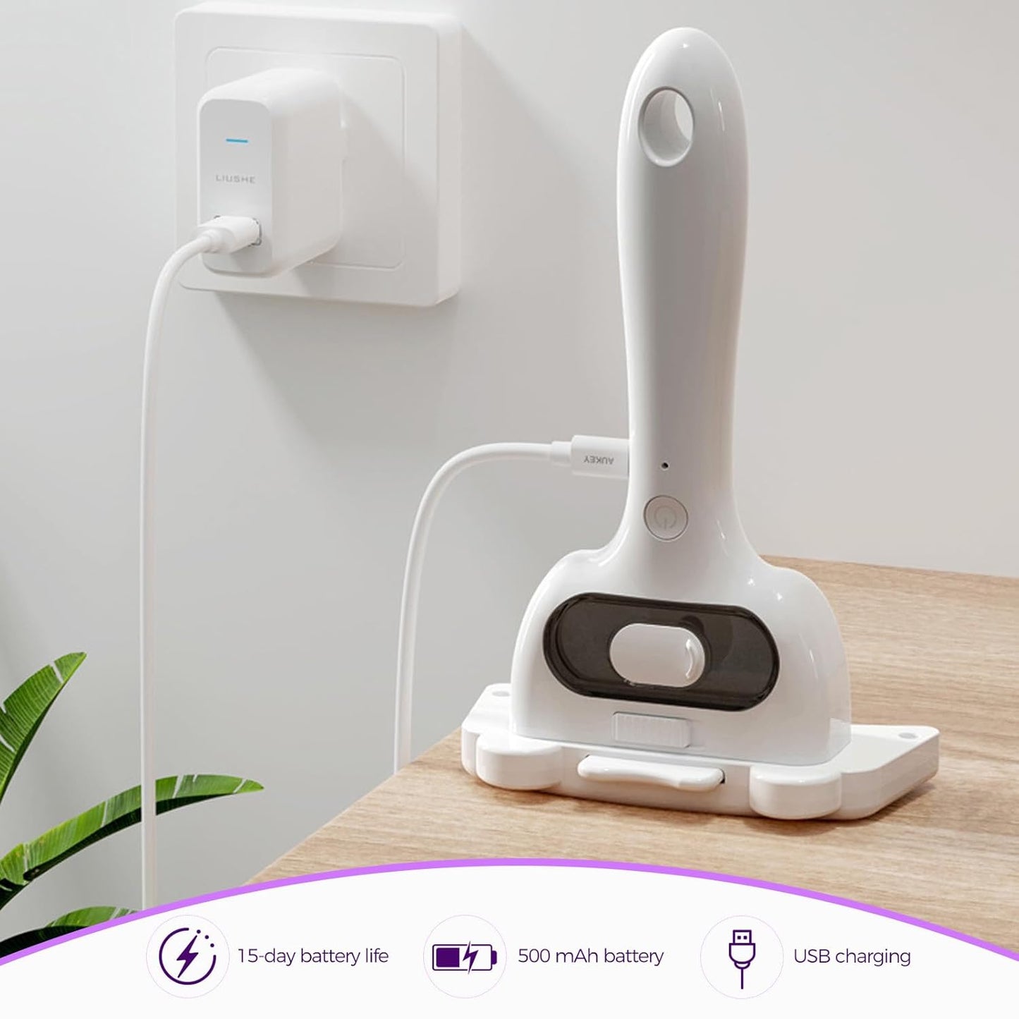 3 in-1 Cat & Dog Steam Comb for Long Short Hair for Any Size Cat & Dog Hair Removal & Shedding, Two Spray Mode with USB