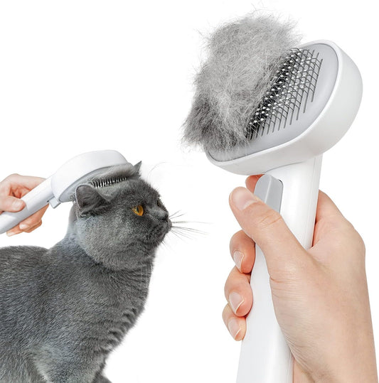 Cat Brush for Shedding, Cat Brushes for Indoor Cats, Cat Brush for Long or Short Haired Cats, Cat Grooming Brush Cat Comb